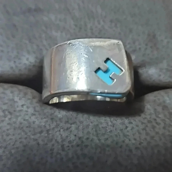 Hermes Candy H Sterling Silver 925 Ring size 6.5 - Picture 2 of 6